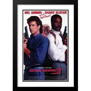 Lethal Weapon 3 20x26 Framed and Double Matted Movie Poster   Style A