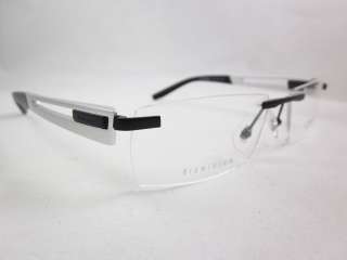 Morel OGA Eyeglasses KROK 6892 68920 Satin Black Silver 6892O NG080 