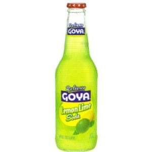 Goya Lemon Lime Soda 12 oz: Grocery & Gourmet Food