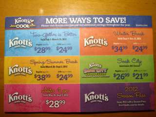 Knotts Berry Farm Knotts Soak City 6 Coupon Coupons  