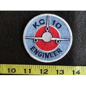  KC 10 Engineer Airplane Patch 