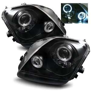  97 01 Honda Prelude Black Projector Headlights: Automotive