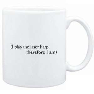  Mug White  i play the Laser Harp, therefore I am 