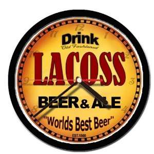  LACOSS beer and ale cerveza wall clock: Everything Else