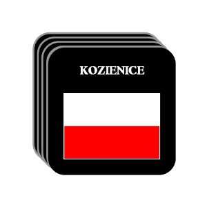  Poland   KOZIENICE Set of 4 Mini Mousepad Coasters 