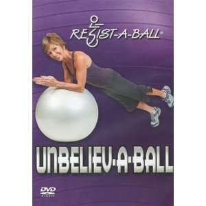  Resist a Ball Unbeliev a Ball Workout DVD Resistaball 