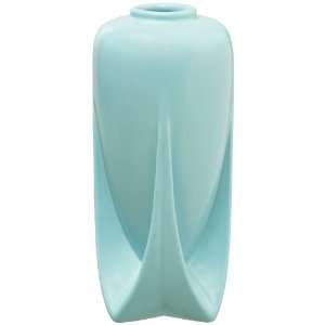  Teco Pottery Aqua Rocket Vase