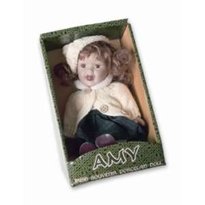  Porcelain Sitting Amy Doll Toys & Games
