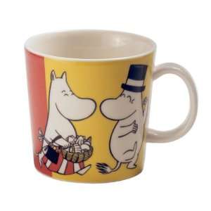  Yellow / Red / Blue Moomin Mug   Family: Home & Kitchen