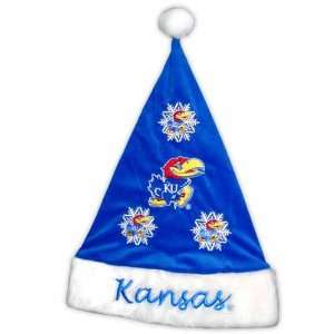 Topperscot Kansas Jayhawks Santa Hat