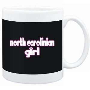 Mug Black  CHICK GIRLS North Carolinian  Usa States  
