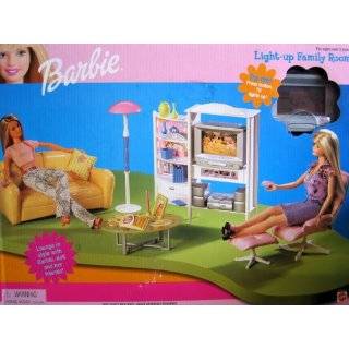  Barbie Living Room Playset   Folding Pretty House (1997 
