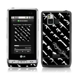   Dare  VX9700  Rogue Status  Guns Black Skin Cell Phones & Accessories