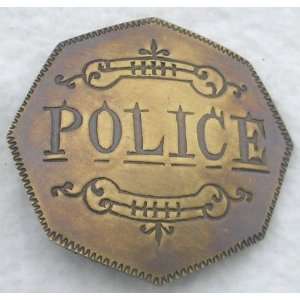  Solid Brass Police Badge Star: Everything Else