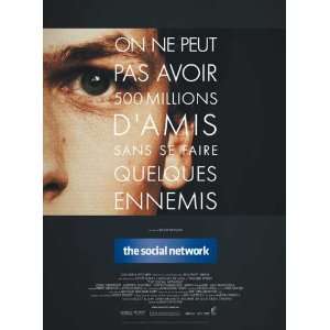 The Social Network Poster Movie French B (11 x 17 Inches   28cm x 44cm 