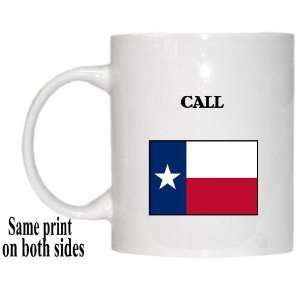  US State Flag   CALL, Texas (TX) Mug 