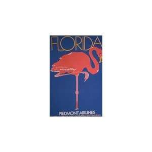  FLORIDA   PIEDMONT AIRLINES Poster