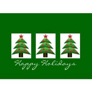 Happy Holidays Christmas Tree Card