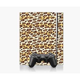  PS3 Playstation 3 Console Skin Decal Sticker  Leopard Skin 