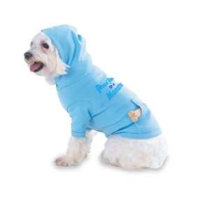   Monster Hooded (Hoody) T Shirt with pocket for your Dog or Cat LARGE