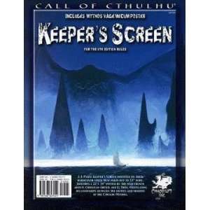  Call of Cthulhu RPG Keepers Screen Toys & Games