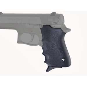 Hogue Rubber Grip S&W 6906, Shorty 40, Rubber Grip with Finger Grooves 