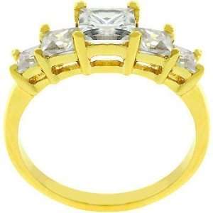   Stone Anniversary Ring In Gold  Size  06: Sunrise Wholesale: Jewelry