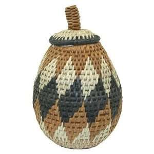  Zulu Llala Palm Herb Basket ~ 6 1/4 Inch