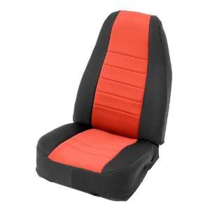  Smittybilt 47830 Neoprene Red Front Seat Cover: Automotive