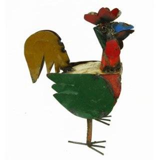  Large Rooster Recycled Metal Animals 