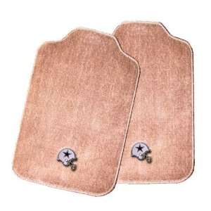 Dallas Cowboys Tan Cloth Floor Mats