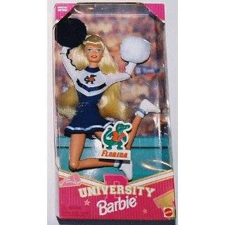  1996 University of Texas Cheerleader Barbie Doll Toys 