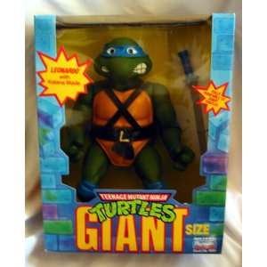  GIANT SIZE Ninja Turtle 13 Leonardo w/Katana Blade Toys & Games