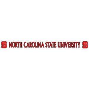    North Carolina State Wolfpack Long Decal