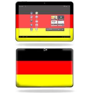   Cover for Samsung Galaxy Tab 8.9 Tablet Skins German Flag Electronics