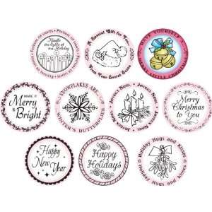  A Merry Little Christmas Set, 10 Borders and Centers: Arts 