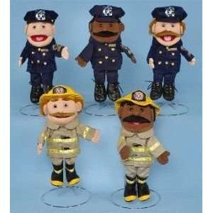  Ethnic Fireman Glove Puppet Toys & Games