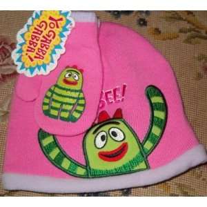   Brobee Knit Hat & Gloves Yo Gabba Gabba Toddler Sz 
