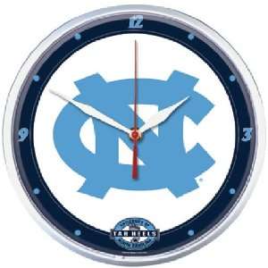 North Carolina Tar Heels NCAA Round Wall Clock: Sports 