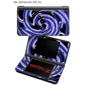  Nintendo DSi XL Skin   Alecias Swirl 02 Blue by 