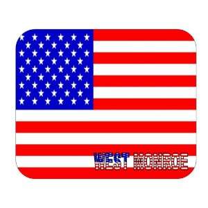  US Flag   West Monroe, Louisiana (LA) Mouse Pad 