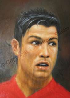 Cristiano Ronaldo   Manchester United Canvas Painting  