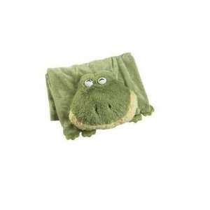  Genuine Ultra Soft My Pillow Pet FROG BLANKET: Toys 
