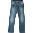 nudie jeans dusty navy faded average joe straight leg jeans