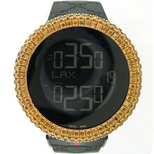 Brand New Gucci Mens Digital Swiss Made Watch 10ctw.  