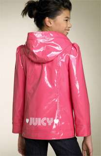 Juicy Couture Patent Raincoat (Big Girls)  
