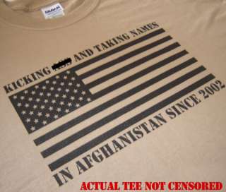 USA in Afghanistan War Army Military Funny New T shirt  