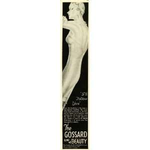  Ad H W Gossard Co Art Deco Miss Simplicity Underwear Woman Clothing 