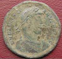Ancient Bronze ROMAN COIN AE28 JULIAN II Bull 4374  