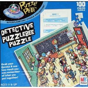    Puzzle Pete Detective Puzzlebee Puzzle, 100 pc. Toys & Games